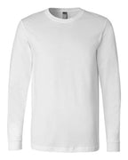 BELLA + CANVAS Unisex Jersey Long Sleeve Tee (Part 4 of 4) - White