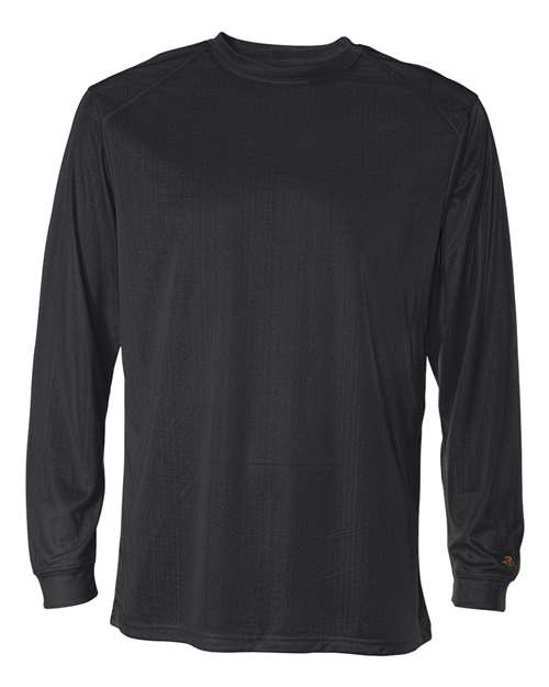 Badger Unisex B-Core Long Sleeve T-Shirt (Part 1 of 2) - Black