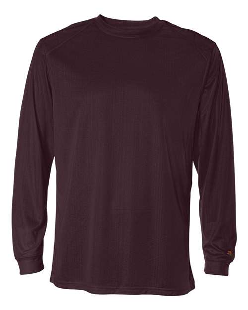 Badger Unisex B-Core Long Sleeve T-Shirt (Part 2 of 2) - Maroon