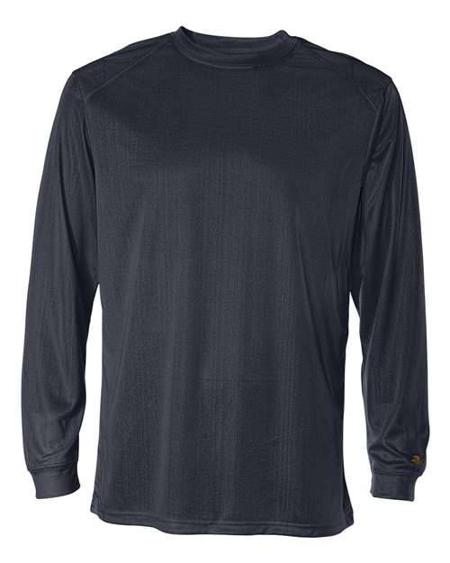 Badger Unisex B-Core Long Sleeve T-Shirt (Part 2 of 2) - Navy