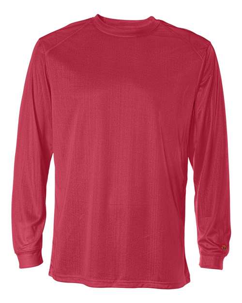 Badger Unisex B-Core Long Sleeve T-Shirt (Part 2 of 2) - Red