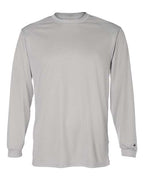 Badger Unisex B-Core Long Sleeve T-Shirt (Part 2 of 2) - Silver