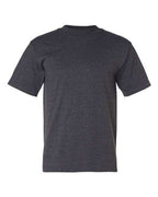 Bayside Unisex USA-Made 50/50 T-Shirt - Charcoal Heather