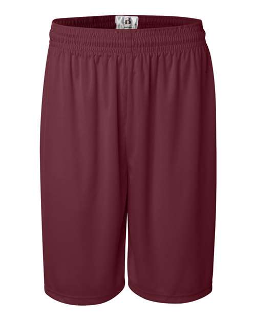 Badger Men's B-Core 9" Shorts (Part 1 of 2) - Cardinal