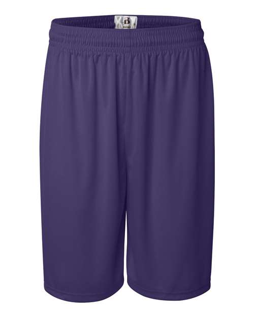 Badger Men's B-Core 9" Shorts (Part 1 of 2) - Purple