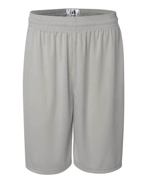 Badger Men's B-Core 9" Shorts (Part 2 of 2) - Silver