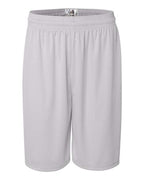 Badger Men's B-Core 9" Shorts (Part 2 of 2) - White
