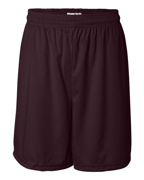 Badger Men's B-Core 7" Shorts (Part 1 of 2) - Maroon