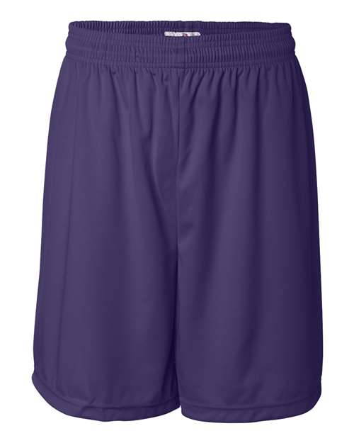 Badger Men's B-Core 7" Shorts (Part 2 of 2) - Purple