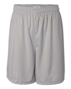Badger Men's B-Core 7" Shorts (Part 2 of 2) - Silver