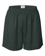 Badger Women's Pro Mesh 5" Solid Liner Shorts - Forest