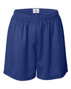 Badger Women's Pro Mesh 5" Solid Liner Shorts - Royal