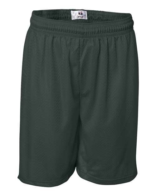 Badger Men's Pro Mesh 7" Shorts (Part 1 of 2) - Forest