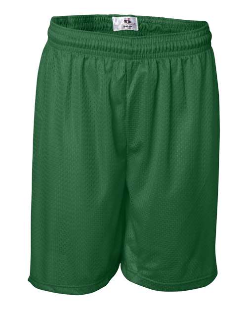 Badger Men's Pro Mesh 7" Shorts (Part 1 of 2) - Kelly