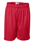 Badger Men's Pro Mesh 7" Shorts (Part 1 of 2) - Red
