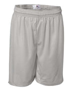 Badger Men's Pro Mesh 7" Shorts (Part 2 of 2) - Silver