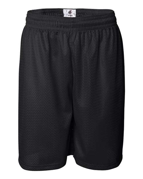 Badger Men's Pro Mesh 9" Shorts (Part 1 of 2) - Black