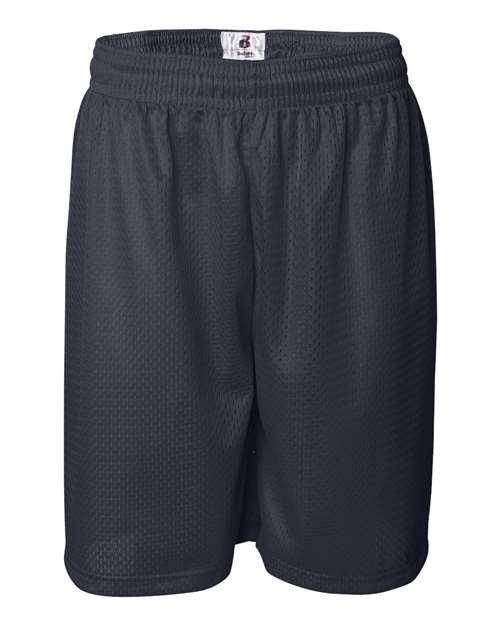 Badger Men's Pro Mesh 9" Shorts (Part 1 of 2) - Navy