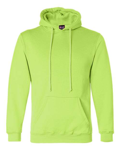 Bayside Unisex USA-Made Hooded Sweatshirt (Part 1 of 2) - Lime Green