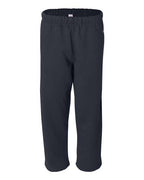 Badger Men's Open-Bottom Sweatpants - Navy