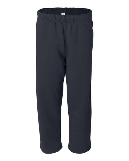 Badger Men's Open-Bottom Sweatpants - Navy
