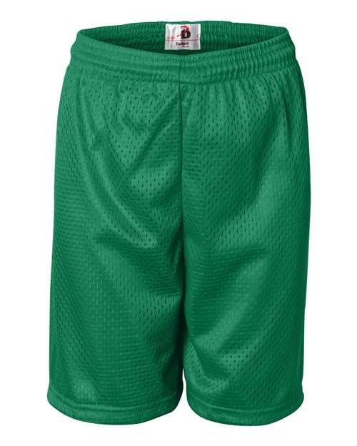 Badger Youth Pro Mesh 6" Shorts - Kelly