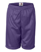 Badger Youth Pro Mesh 6" Shorts - Purple