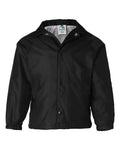 Augusta Sportswear Youth Coach's Jacket - Black