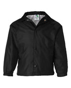 Augusta Sportswear Youth Coach's Jacket - Black