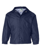 Augusta Sportswear Youth Coach's Jacket - Navy