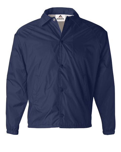 Augusta Sportswear Men's Coach's Jacket (Part 1 of 2) - Navy