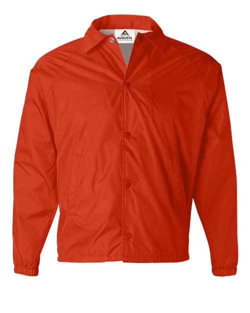 Augusta Sportswear Men's Coach's Jacket (Part 1 of 2) - Orange