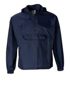 Augusta Sportswear Unisex Packable Half-Zip Hooded Pullover Jacket - Navy