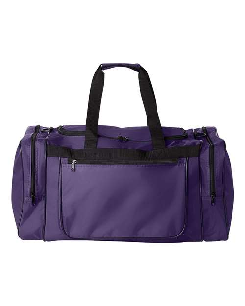 Augusta Sportswear 420-Denier Gear Bag - Purple