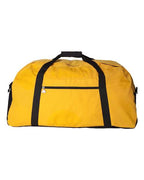 Augusta Sportswear Large Ripstop Duffel Bag - Gold/ Black