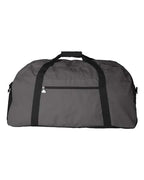 Augusta Sportswear Large Ripstop Duffel Bag - Graphite/ Black