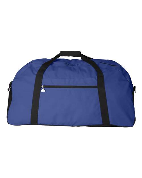 Augusta Sportswear Large Ripstop Duffel Bag - Royal/ Black