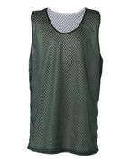 Badger Youth Pro Mesh Reversible Tank Top - Forest/ White