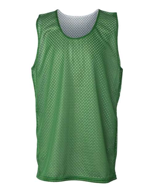 Badger Youth Pro Mesh Reversible Tank Top - Kelly/ White