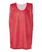 Badger Youth Pro Mesh Reversible Tank Top - Red/ White