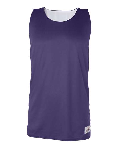 Badger Men's B-Core Reversible Tank Top - Purple