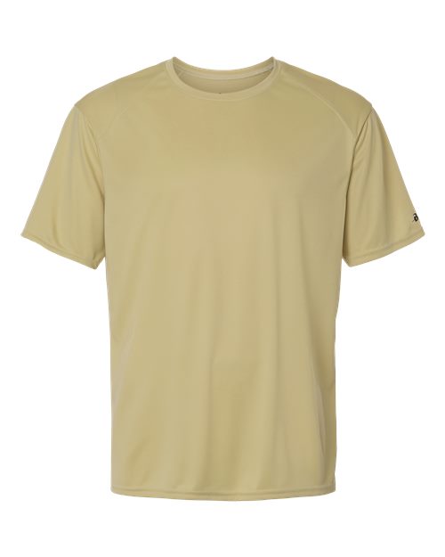 Badger Men's B-Core Sport Shoulders T-Shirt (Part 3 of 3) - Vegas Gold