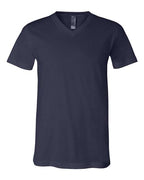 BELLA + CANVAS Unisex Jersey V-Neck Tee (Part 1 of 2) - Navy