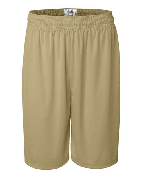 Badger Men's B-Core 9" Shorts (Part 2 of 2) - Vegas Gold