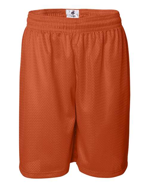 Badger Men's Pro Mesh 9" Shorts (Part 1 of 2) - Burnt Orange