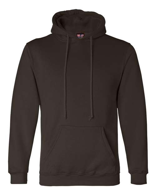 Bayside Unisex USA-Made Hooded Sweatshirt (Part 1 of 2) - Chocolate