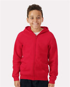 Youth Heavy Blend™ Full-Zip Hooded Sweatshirt