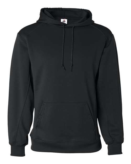 Badger Men's Performance Fleece Hooded Sweatshirt (Part 1 of 2) - Black
