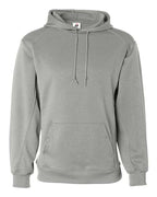 Badger Men's Performance Fleece Hooded Sweatshirt (Part 2 of 2) - Silver