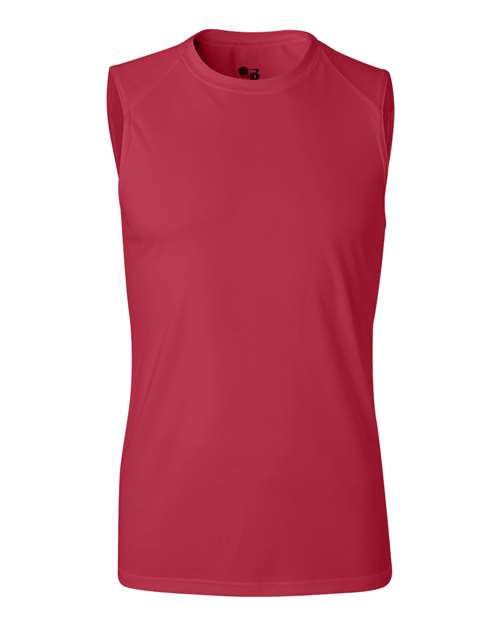Badger Men's B-Core Sleeveless T-Shirt - Red